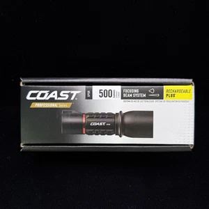 Linterna recargable COAST Professional Series XP6R LED doble potencia 500 lúmenes - Imagen 1 de 5