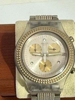 Reloj de cuarzo Swatch Kishaya SVCK4079AG diafano cronógrafo 43 mm Foto 1 de 4