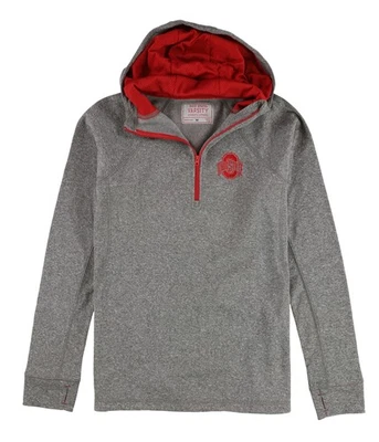 Sudadera con capucha deportiva G-III para mujer Ohio State, gris, mediana Foto 1 de 2