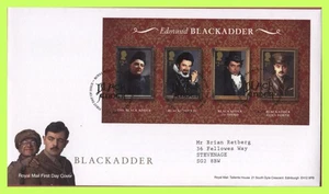 G.B. 2023 Blackadder M/S on Royal Mail First Day Cover, Tallents House - Picture 1 of 1
