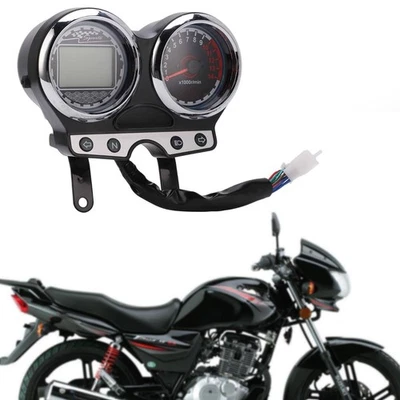 Motorcycle Speedometer Tachometer 12V Mileage Display for Suzuki EN125-3F EN150 - Image 1 of 4