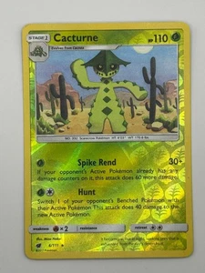 Cacturne 6/111 (MP) - Crimson Invasion Reverse Holo Rare - Picture 1 of 2