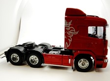 Truck Tamiya Scania R620 Edelstahl Side Bar Seitenbegrenzungslicht LED 7,2 Volt