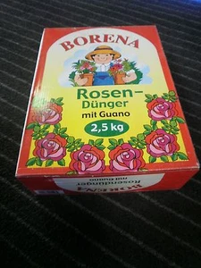 20 x Borena Rosenduenger Duenger fuer Rosen 2,5kg Sonderposten Restposten - Bild 1 von 1