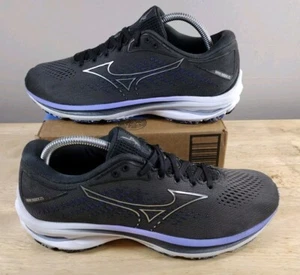 Mizuno Wave Rider 25 Womens Size 9.5 Running Shoes Gray Athletics Sneakers - Picture 1 of 7