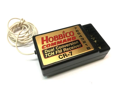 Receptor Hobbico Command CR-7 Plus 72,110 Mhz Cristal R4 Foto 1 de 3