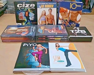Lot Of 12 Beachbody Fitness Exercise DVDs Hip Hop Abs T25 Power 90 *SOME SEALED* - Picture 1 of 11