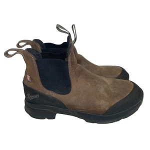 Botas Danner Pub Garden Chelsea para hombre talla 8,5 D cuero marrón 30271 zapatos - Imagen 1 de 7