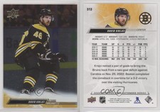 2022-23 Upper Deck Extended Series Silver Foil David Krejci #513