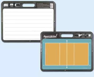"Sport Write - PRO Volleyball trocken abwischbares Brett - 16,5"" x 12,5"" - Bild 1 von 1