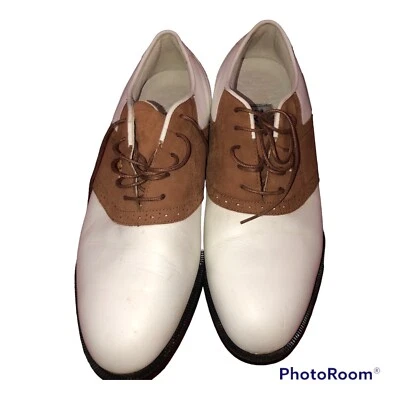 Zapatos de golf Reebok de cuero para hombre talla 12. Gore Tex. Zapatilla estilo picos de goma Foto 1 de 4