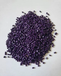 Plastic Pellets PP Polypropylene Colorant Resin Injection Molding Amethyst 5 LBS - Picture 1 of 2