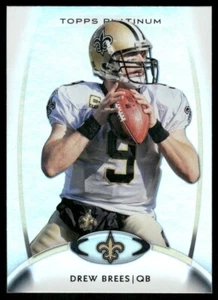 2012 Topps #100 Drew Brees New Orleans Saints football card - Picture 1 of 2