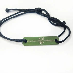 Handcrafted Tank Bracelet: Genuine Fragment - Picture 1 of 6