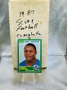 1989 Score Complete Set Barry Sanders Deion Sanders Troy Aikman RC Rookie CLEAN! - Picture 1 of 3