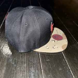 Snapback mimetico Mitchell & Ness da uomo nero NBA Chicago Bulls Choco - OSFA - Foto 1 di 5