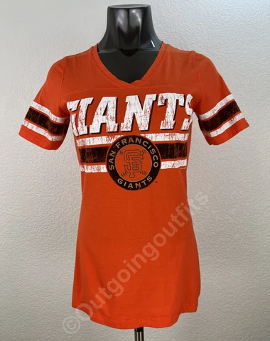 Genuine Merchandise MLB San Francisco Giants Women's Short Sleeve Tee Size M Cover