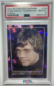 2023 Topps Cromo Zafiro Star Wars El Retorno del Jedi Púrpura 09/10 #130 - Imagen 1 de 3