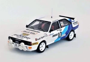 Trofeu 1:43 Scale Audi Quattro Swedish Rally 1985 Malcom Wilson/Nigel Harris - Picture 1 of 1