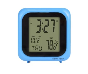 DIGITAL CLOCK WITH INDOOR TEMP NORTHPOIN T ALARM SNOOZE AND DATE FUNCTIONS NEW ! - Picture 1 of 15