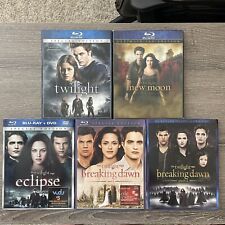 The Twilight Saga New Moon Eclipse Breaking Dawn 1 and 2 Blu-Ray