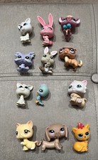 Littlest Pet Shop LPS Lot Of 12 variety of animals great condition 