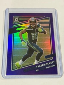 2021 Panini Optic Tyler Lockett Purple Prizm /50 Seattle Seahawks - Picture 1 of 2