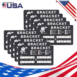 10 Packs Dental Orthodontic Brackets Brace Mini Roth MBT .022 Slot Hooks 3 4 5 - Picture 1 of 10