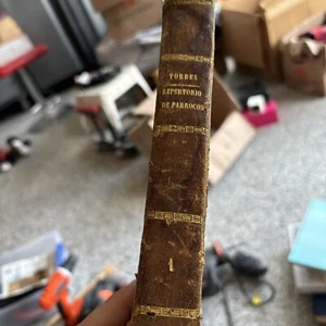 Repertorio De Parrocos 1850 Hardcover - Volume 1 - Picture 1 of 11
