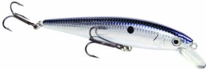Strike King HCKVDJ200-401 Leurres Suspendus 3/8 Oz. Chrome Bleu - Photo 1/5