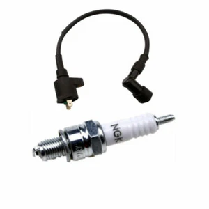Racing Ignition Coil Spark Plug For Gy6 Scooter Go Kart 150cc 125cc 50cc ATV NEW - Picture 1 of 5