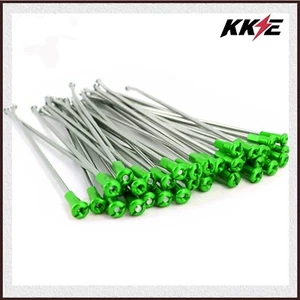 KKE 1.6*21" Stainless Steel Spokes Nipples For KAWASAKI KX250F KX450F 2007-2022 - Picture 1 of 9