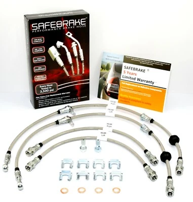 Mitsubishi Triton ML/MN (2 INCH LIFT) 2005-2015 - SAFEBRAKE Performance Hoses - Image 1 of 4