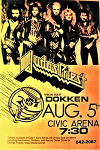 Póster concierto Judas Priest 12 X 18 envío gratuito - Imagen 1 de 1