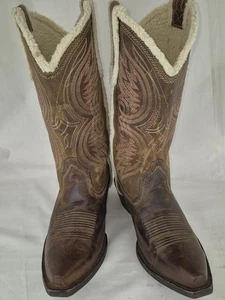 ARIAT Womens Size 8.5 Fleece Lined Western Cowgirl Boots 10025068 - Picture 1 of 15