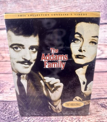 The Addams Family Brand New & Sealed 5 VHS Tape Collection Gomez, Morticia - Image 1 of 4