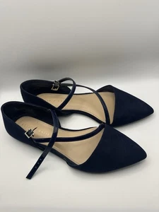 Navy Kitten Heels Size 7.5 Kelly & Katie - Picture 1 of 8