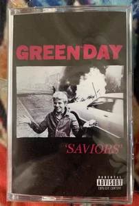 GREEN DAY New Sealed Very Limited 2024 SAVIORS MUSIC CASSETTE - Picture 1 of 2