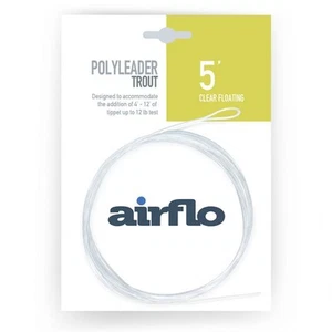 AirFlo Trout Polyleader 5ft - Picture 1 of 7