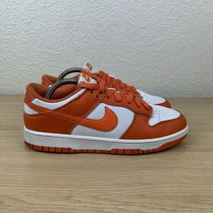 Nike Syracuse Dunk Low Retro Orange & White Women’s Size 8 CU1726-101 2021 - Picture 1 of 9