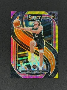 2024-25 Panini Select - REED SHEPPARD #181 - Multi Wave /20 Rookie RC Rockets - Foto 1 di 2