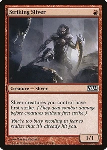 Striking Sliver - M14 Core Set - Mtg - Magic The Gathering Karten - Bild 1 von 1
