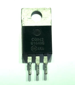 MUR1640CTG U1640G Ultrafast Recovery Diode 400V 2x8A TO-220 Genuine ON Semi x 1 - Picture 1 of 1