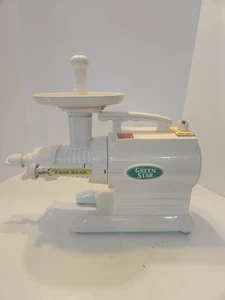 Green Star GS-2000 Twin Gear estrattore di succo masticatore spremiagrumi - Foto 1 di 9