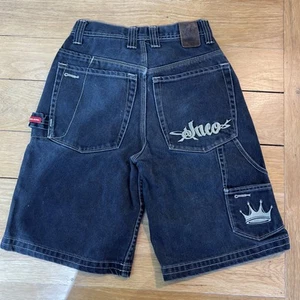 Rare Y2K Vintage JNCO Jean Shorts 26 - Picture 1 of 6