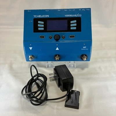 TC-Helicon VoiceLive Play Vocal Harmony Multi-Effects Processor Blue - Image 1 of 4