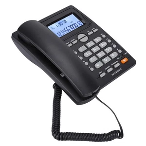Dwuportowy zestaw przedłużaczy Telefon przewodowy z wyświetlaczem identyfikatora dzwoniącego z głośnikiem Hot - Zdjęcie 1 z 13