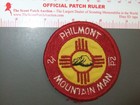 Boy Scout Philmont Mountain Man Patch 0497DD