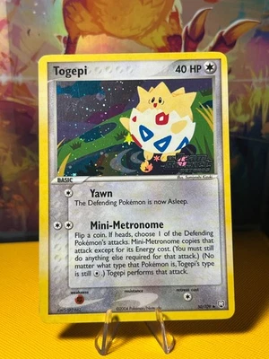 Togepi 50/109 Holo EX Team Rocket Returns Pokemon 2004 - Image 1 of 2