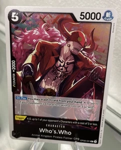 Who's.Who OP08-091 Two Legends Foil - Picture 1 of 2